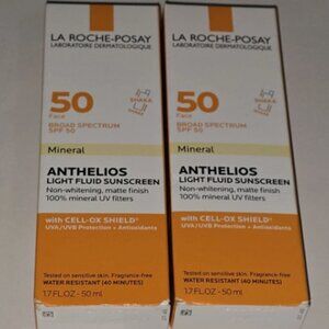 2 La ROche Posay Anthelios Light FLuid SUnscreen SPF 50